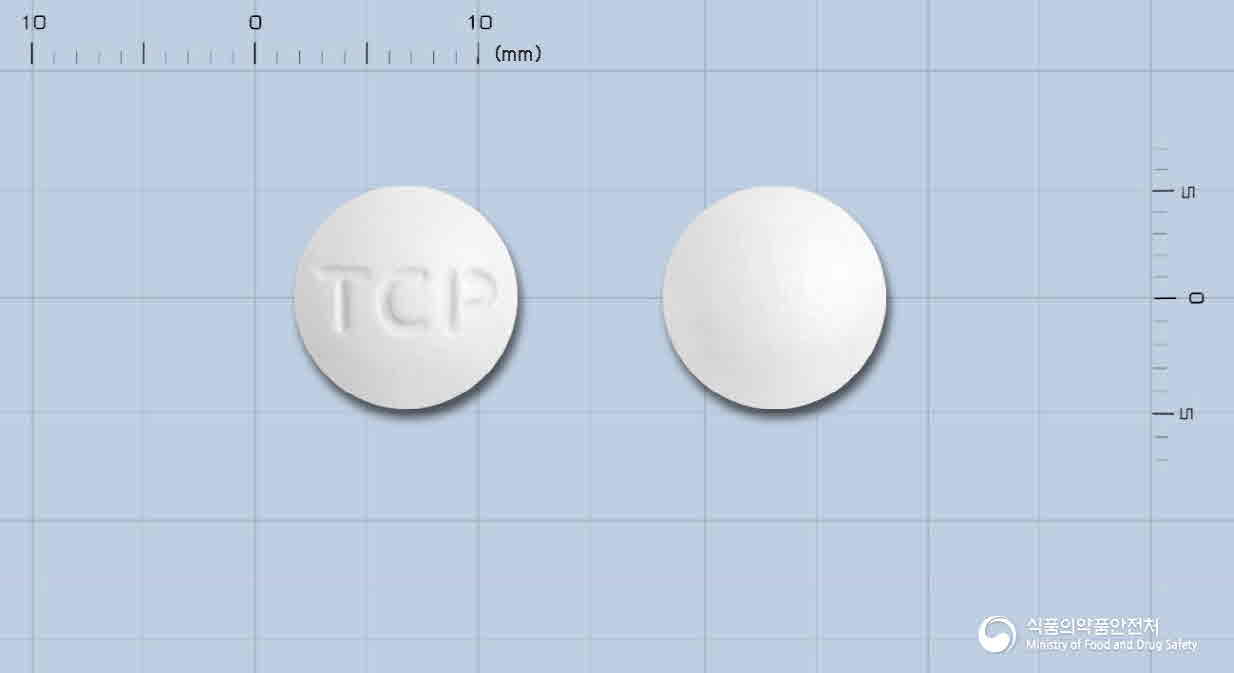 타크론정250밀리그람(티클로피딘염산염)(수출명:CurlemTabs.250mg) 의약품 이미지 - 식별 상세 정보 확인